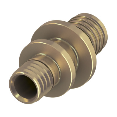 TECEflex Муфта переходная (cоединение) труба-труба латунная 32 x 25, 766507