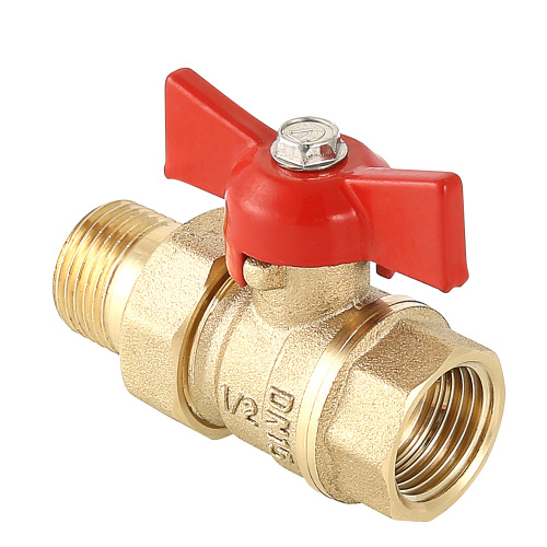 Кран шар. СТАНДАРТ с полусгоном 3/4", вн.-нар. (PN40) VALTEC VT.127.GN.05