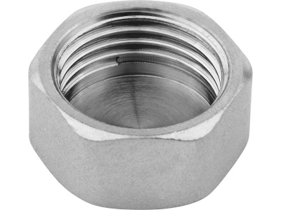 Заглушка ВР Ду 50  AISI 316 из нержавеющей стали