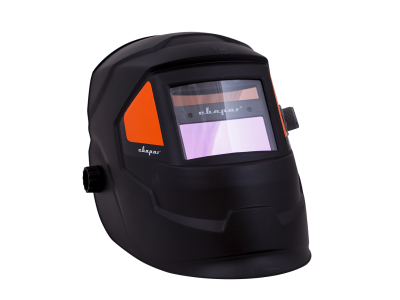 Маска сварщика хамелеон SV-III 110 х 90 мм , DIN 9-13 , внешняя рег.,ЖК фильтр LY600A ,СВАРОГ