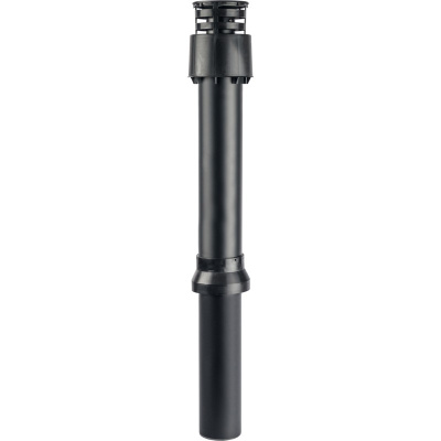 Оголовок STOUT диаметр Ø 60/100 дымохода вертикальный конденсационный замыкающий участок