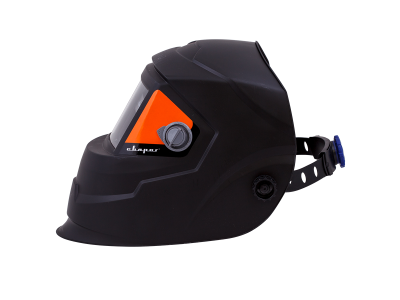 Маска сварщика хамелеон SV-III 110 х 90 мм , DIN 9-13 , внешняя рег.,ЖК фильтр LY600A ,СВАРОГ