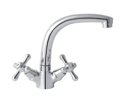 114 TREFF CER  Смеситель для мойки, излив150 мм. с керамической кран-буксой MOFEM