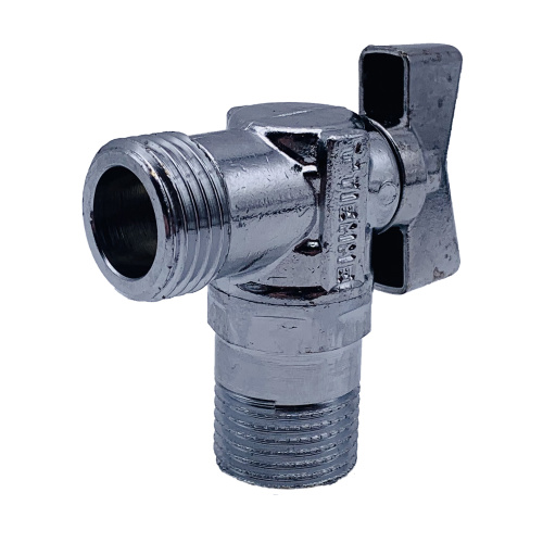 Кран шаровый угловой  1/2" х 1/2" наружная - наружная резьба  TIEMME 2950018 / 2950N0404