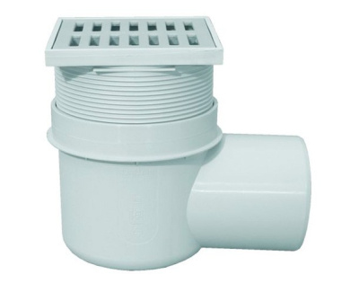 HL 72 DN110 Трап для подвального помещения с решеткой из ПП