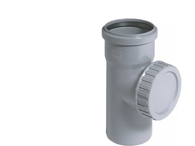 Ревизия DN 50мм HTRE Ostendorf  (Цвет Серый)      112600