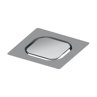 Основа для плитки TECEdrainpoint S, 100 мм, из нержавеющей стали, без рамки 3660016