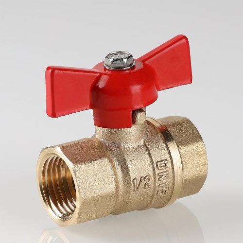 Кран шар. СТАНДАРТ, рукоятка бабочка 1/2", вн.-вн. (PN40) VALTEC VT.122.GN.04