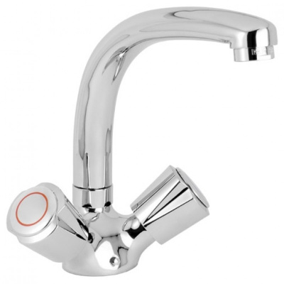 114 METALLICA CER  Смеситель для мойки, излив 150 мм. с керамической кран-буксой MOFEM