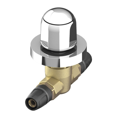Шаровый кран скрытого монтажа 20 с рукояткой TECElogo-Push 8780020