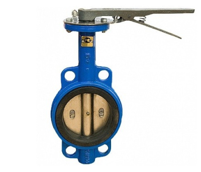 Затвор Ду65 Ру16/10 межфланцевый поворотный дисковый чугунный (EPDM). До 130С° вода, пар, воздух