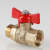 Кран шаровой СТАНДАРТ, рукоятка бабочка 3/4", вн.-нар. (PN40) VALTEC VT.123.GN.05 Кран шаровой СТАНДАРТ, рукоятка бабочка 3/4", вн.-нар. (PN40) VALTEC VT.123.GN.05