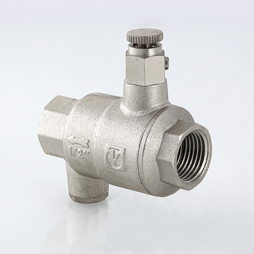 Клапан обратный  с дренажом и воздухоотводчиком 1" VALTEC                                VT.171.N.06
