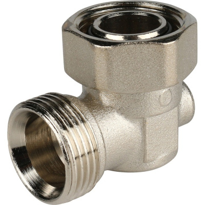 Узел раздельный для подключения радиатора 3/4 угловой  120°С  SVH-0006-000020 STOUT