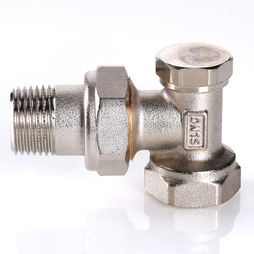 Клапан НАСТРОЕЧНЫЙ  угловой  3/4"  со сгоном. Резьба внутренняя - наружная VALTEC VT.019.N.05