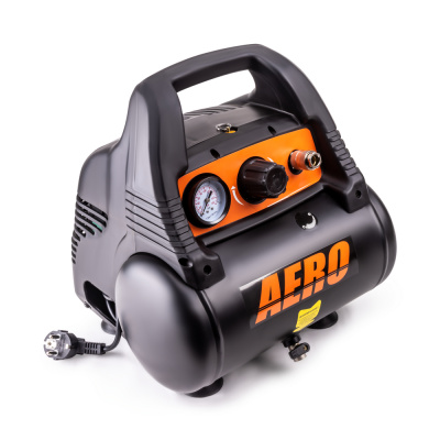 Компрессор AERO 180/6 , воздушный, поршневой , безмаслянный ,1.1 кВт / 220V, 180л/мин,8 bar, FOXWELD