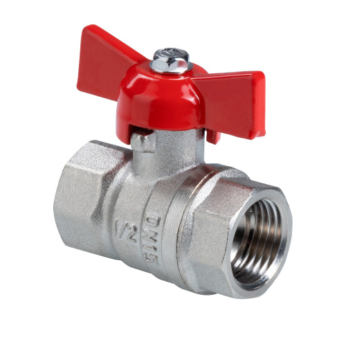 Кран шаровый ГОСТ Р 59553-2021, Бабочка рукоятка 3/4" вн.-вн. VALTEC  VT.122.N.05