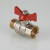 Кран шаровый BASE, рукоятка бабочка 3/4" вн.-нар. VALTEC VT.218.N.05 Кран шаровый BASE, рукоятка бабочка 3/4" вн.-нар. VALTEC VT.218.N.05