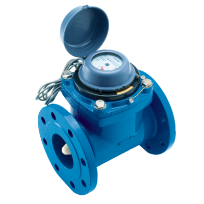 Счётчик ХВС ZENNER WPH-K-I(импульсный),Dn65,монт.длина 200 мм,промышленный,турбинный,фланцевый