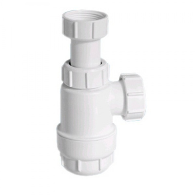 Сифон бутылочный без выпуска 1,1/4" McAlpine
