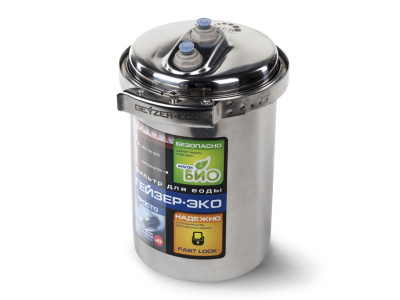 Фильтр угольный ,стационарный,с отдельным краном,нерж.корпус, 18053 ГЕЙЗЕР-Эко