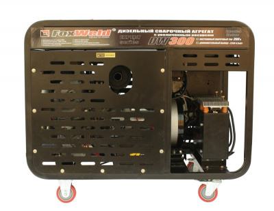Сварочный генератор дизельный DW300 ,220V,5 кВт, 280A, ток 50-300А, электрод  2 -5,FOXWELD