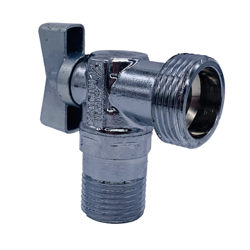 Кран шаровый угловой  1/2" х 3/4" наружная - наружная резьба  TIEMME