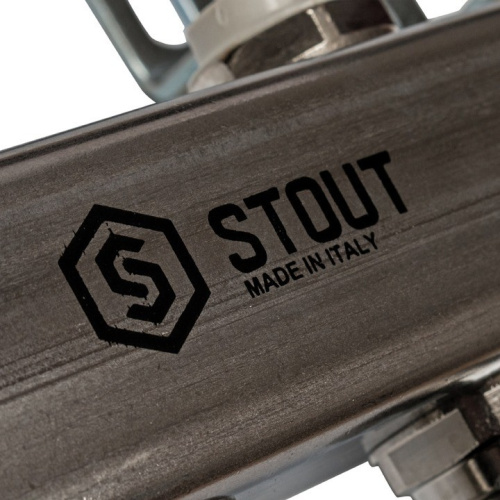 Коллекторный блок STOUT в сборе 1"х 8 вых x 3/4" SMS 0923 000008 нержавеющая сталь