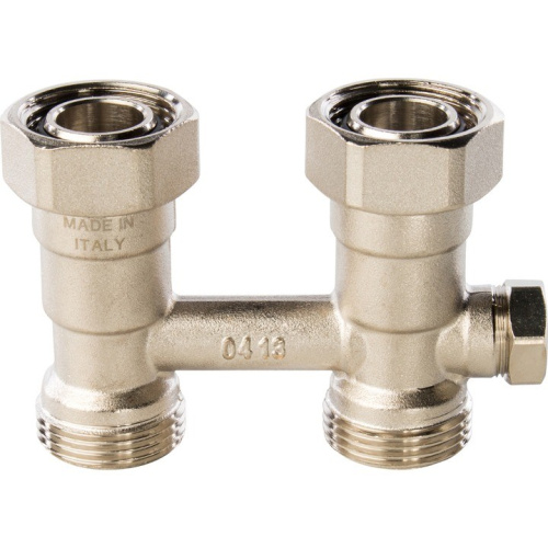 Узел для подключения радиатора 3/4 прямой для одотрубной системы 120°С  SVH-0001-000020 STOUT