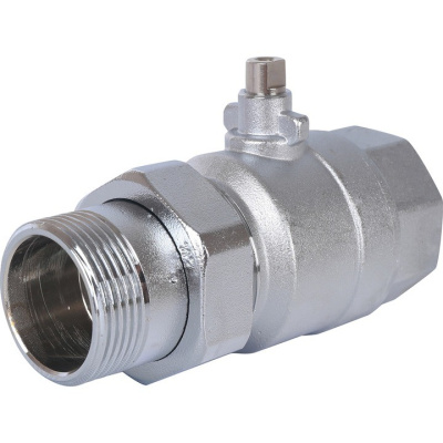 Шаровой 1,1/4 двухзональный клапан с американкой SVM-0072-200132 STOUT