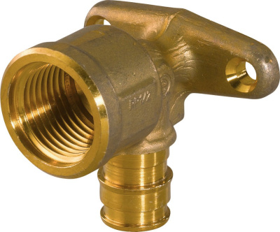 Водорозетка Q&E Внутренняя резьбой 20 х 1/2" UPONOR, PE-Xa Q&E  ЛАТУНЬ высота 43 мм