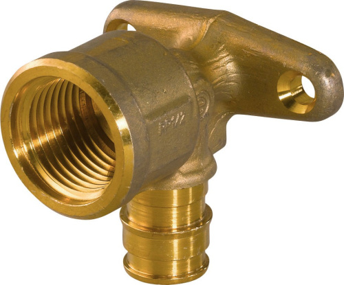 Водорозетка Q&E Внутренняя резьбой 16 х 1/2" UPONOR, PE-Xa Q&E  ЛАТУНЬ высота 43 мм