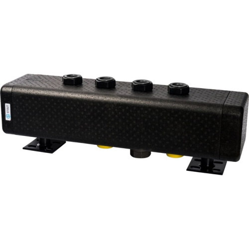 Стальной распределительный коллектор   2 отопительных контура DN 32 в изоляции SDG-0016-005002 STOUT