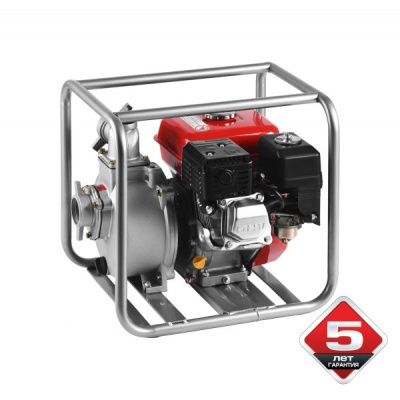 Мотопомпа бензиновая ЗУБР 600 л/мин, выс.подачи 26м,бак 3,6л,штуцер 50 мм.