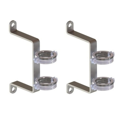 Крепеж П-образный для коллекторов серии  GSK/GK KRS-01 оцинкованная сталь ПроксиТерм