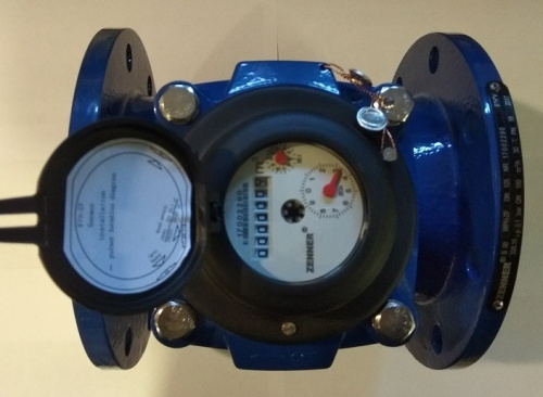 Счётчик ХВС ZENNER WPH-N-K, Dn 300,монт.длина 700 мм,промышленный,турбинный,фланцевый