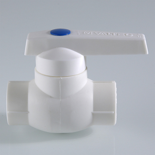 Кран PPR шаровый DN 50 мм VALTEC для горячей воды VALTEC полипропиленовый  VTp.743.0.050