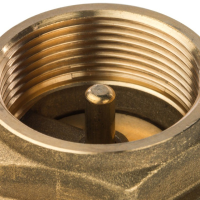 Клапан обратный пружинный муфтовый с металлическим седлом 1.1/2" STOUT SVC-0001-000040