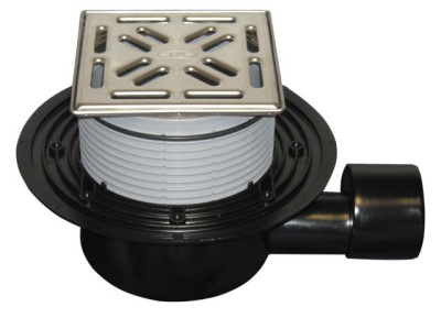 HL5100- DN 50/75 Трап серии 60 Pius с горизонтальным выпуском, с высокой пропускной способностью 