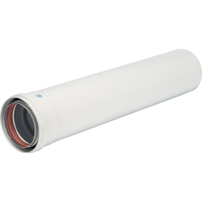 Элемент дымохода труба утепленная M-F Ø 80/100,  L 250 мм п/м STOUT