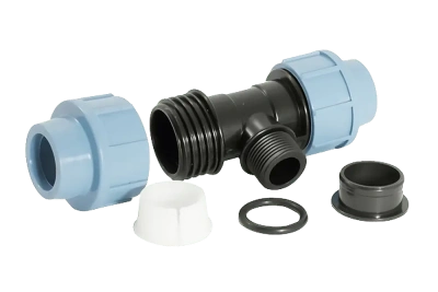 Тройник с нар. резьбой TM 265011 ф40 х1-1/4", UNIPUMP