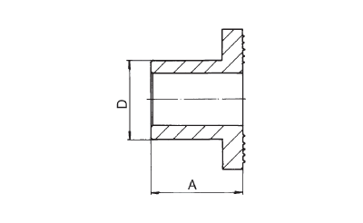 Фланцевый бурт 75  полипропиленовый         FV-Plast Чехия (серый)      230075