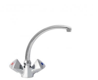 112 E CER  Смеситель для мойки, излив 210 мм. с керамической кран-буксой MOFEM