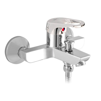 201 TREND PLUS ART Смеситель для ванны литой излив 140 мм. без душевого набора MOFEM 