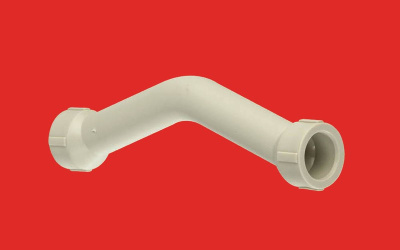 Обвод Раструбный полипропиленовый  DN 20 * 90           FV-Plast Чехия (серый)             233120