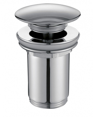 Выпуск автоматический "QUICK CLAC" со сливом-переливом для умыв. 1" 1/4 (100) 