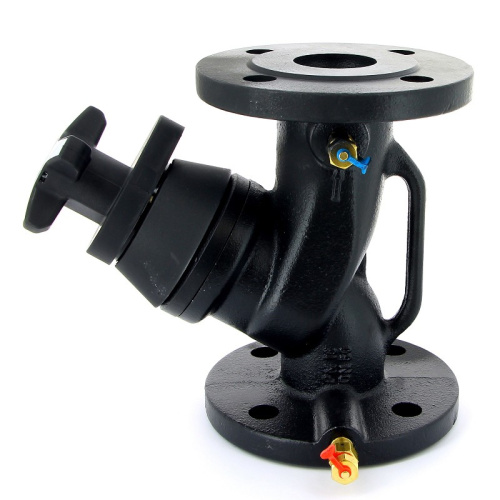 3739B Клапан балансировочный ручной d65/ DN 65 Cimberio фланцевый с двумя измерительными ниппелями