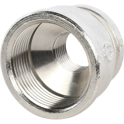 Фитинг   STOUT Муфта переходная 1,1/4 x 3/4  SFT-0006-011434 внутренняя резьба латунь никелированная