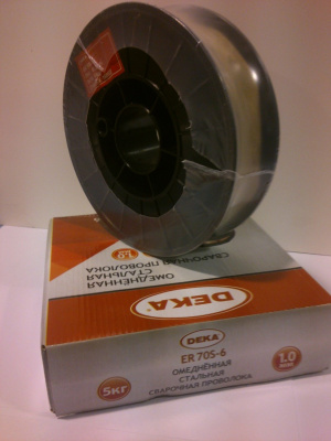 Проволока (ER70S-6) DEKA  1.2 мм (по5кг)