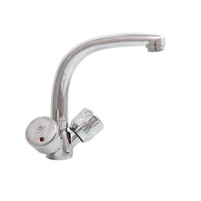 114 DIAMANT ECO CER  Смеситель для мойки, излив 150 мм. с керамической кран-буксой MOFEM